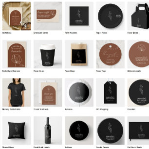 Terracotta Flower Simple Boho Baby Shower Classic Round Sticker