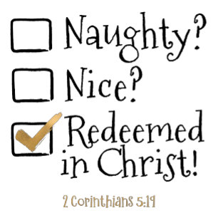 GOD'S CHRISTMAS CHECKLIST Christian Personalised  Holiday Card