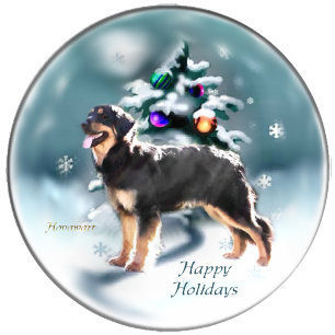 Hovawart Christmas Gifts Holiday Card