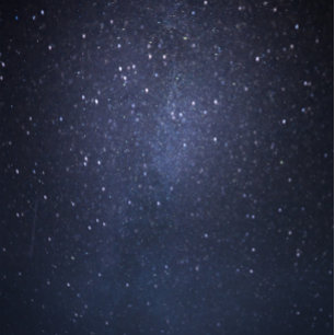 Wedding under the sky night stars invitation