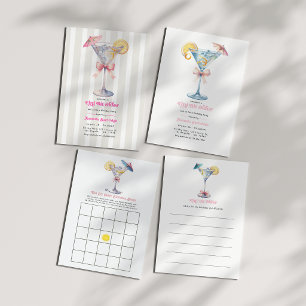 Tini Bit Older Birthday Bingo Game Invitation