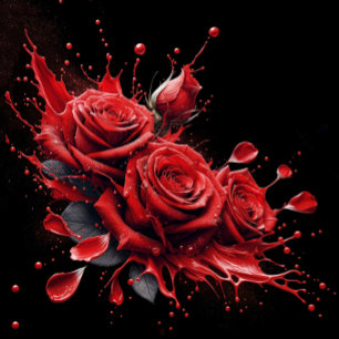 Elegant 30th Birthday - Roses in Bloom Wine Label