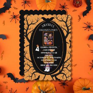 Trick-or-Treat Photo Party  Jigsaw Puzzle