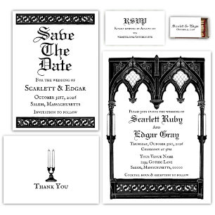 Gothic Romance Invitation