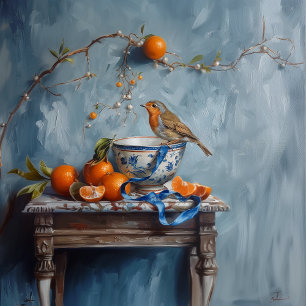 Robin - Envelope for Card size 12.7 x 17.8 cm