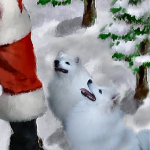 American Eskimo Dog Christmas