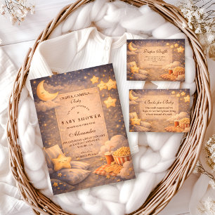 Popcorn Movie Magic Diapper Raffle Enclosure Card