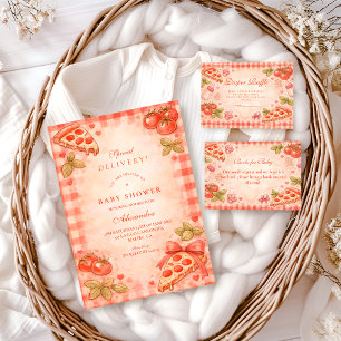 Freshly Delivered Baby Shower Invitation