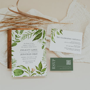 Wild Meadow Wedding Invitation
