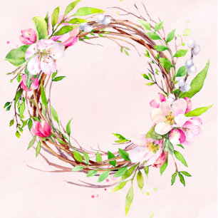 Apple Tree Blossoms Wedding Shower Invitations