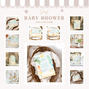Baby on Board Beach Surf Books for Baby Enclosure Card