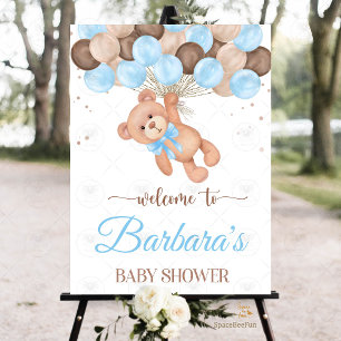 Teddy Bear Baby Shower We can barely wait  Save The Date