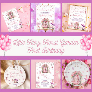 Floral Fairy Magical Birthday Time Capsule Card