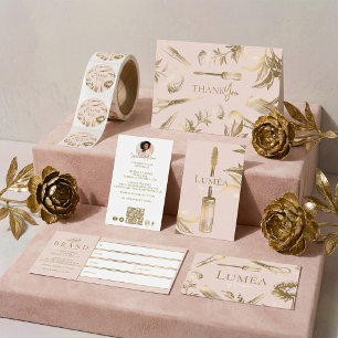 Luxury Gold Beauty Brand Thank You for Your Order