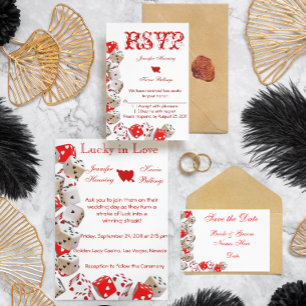 Casino Las Vegas Wedding Save the Date Cards