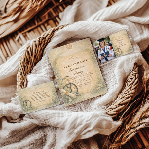 Veterinary White Coat Graduation Party RSVP Card