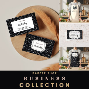 Vintage Barber Shop Tools Style Apron