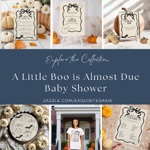Coquette How Big Is Her Belly? Baby Shower Game  Invitation