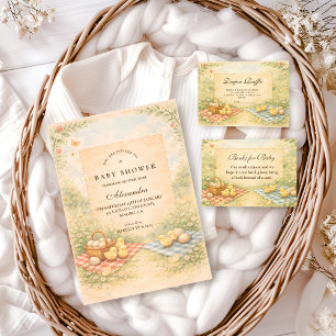 Storybook Farm Animal Diapper Raffle Enclosure Card