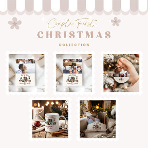 8 Photo Western First Christmas As Mrs and Mr Coffee Mug
