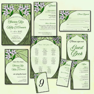 Stained Glass Reply Card