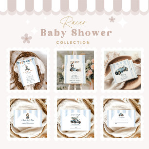 Blue Racer Baby Shower Books for Baby  Enclosure Card