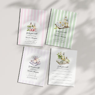 Girls Gone Mild Spa Bachelorette Weekend Invitation