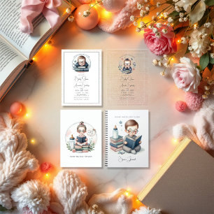 Our Next Chapter Book-Themed Baby Shower Notebook