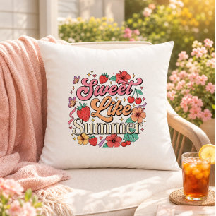 Sweet Like Summer Cute Strawberry Cherry Floral Wo Calendar