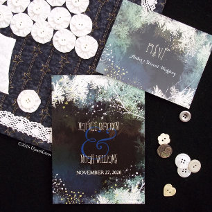 Forest Glitters Hip Fairy Tale Wedding Invitation