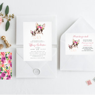 Baby Shower Boston Mum And Baby Diaper Raffle Enclosure Card