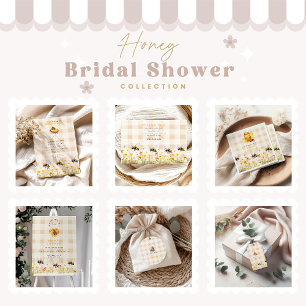  Rustic She Found Her Honey Bridal Classic Round Sticker