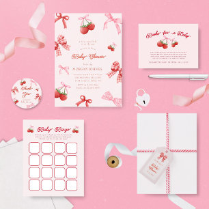 Berry Sweet Coquette Wrapping Paper Sheet