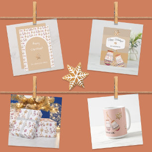 Cute Watercolor Country Rustic Illustrations Classic Round Sticker