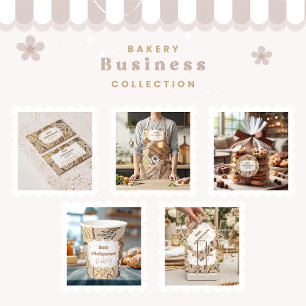 Pastel Bakery Branding Apron