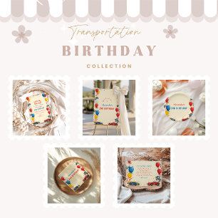 Two Fast Race Car 2nd Birthday Invitation