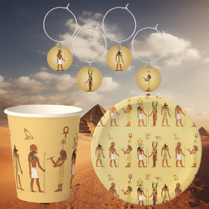 Ancient Egyptian Pantheon Wrapping Paper