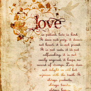 KRW 1 Corinthians 13 Love is Patient Invitation