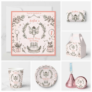 Dreamy Hues and Fairy Wishes: First Birthday Favour Box