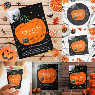 Halloween Kids Costume Party Budget Invitation
