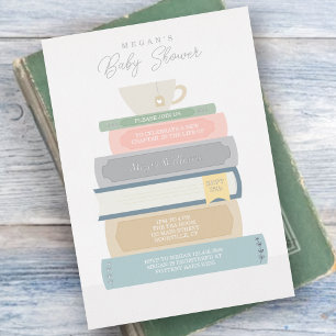 Book Baby Shower Sticker