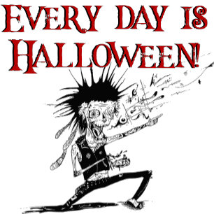 Every day is Halloween! Invitation