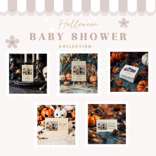 Ghost Cat Gothic Halloween  Books for Baby Enclosure Card
