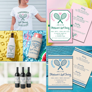 Last Swing Tennis Country Club Bachelorette T-Shirt