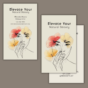 Daily Skincare Routine Planner Beauty Logo Flyer