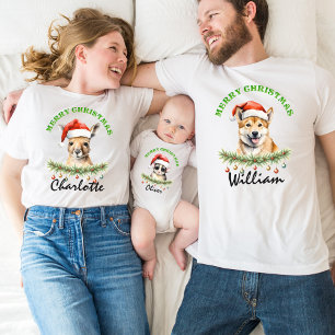 Custom Aussie Wildlife Roo Family Christmas Card