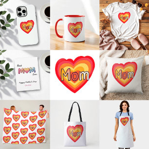 Cute Colourful Sentimental Gift for Mum   Mum Life T-Shirt