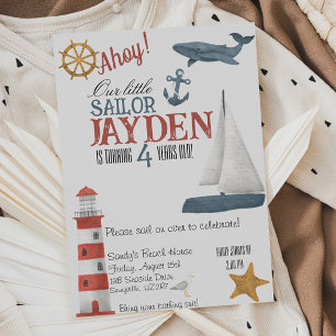 Ahoy! Classic Round Sticker