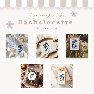 Love on the Lake Bachelorette Weekend Invitation