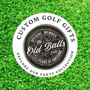Happy 50th Birthday, Dad  Golf Balls